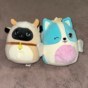 8” SQUISHMALLOWS Mystery Bag Billy Goat-
Mystery Party City Squad Corgi Princess